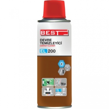 Best EL-200 Devre Temizleyici Kontak Sprey Format Yağsız 200 ml